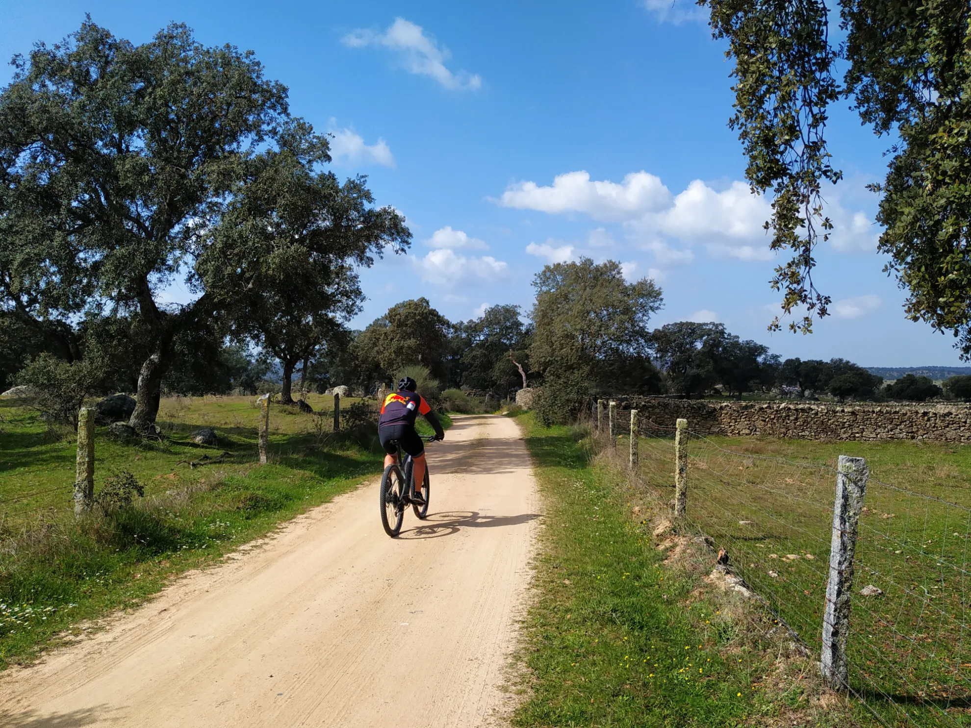 Pistas rurales y caminos de Los Pedroches