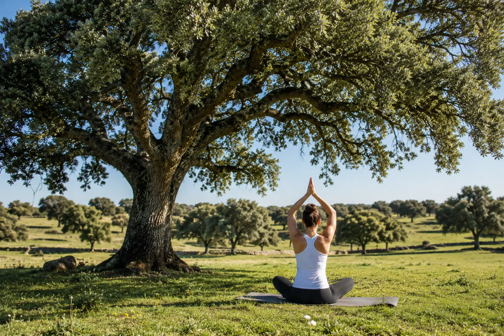 Retiro de bienestar y calma al aire libre