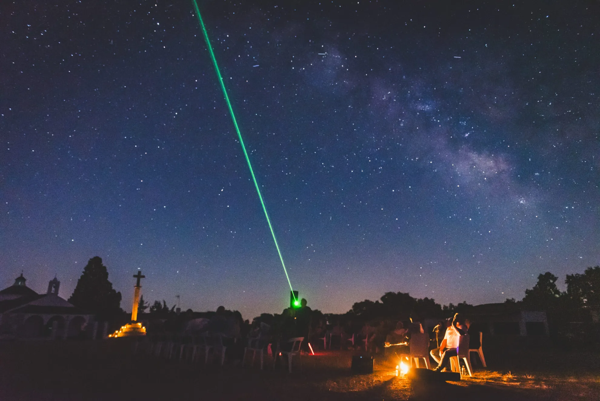 Velada flamenca íntima bajo la luz de las estrellas