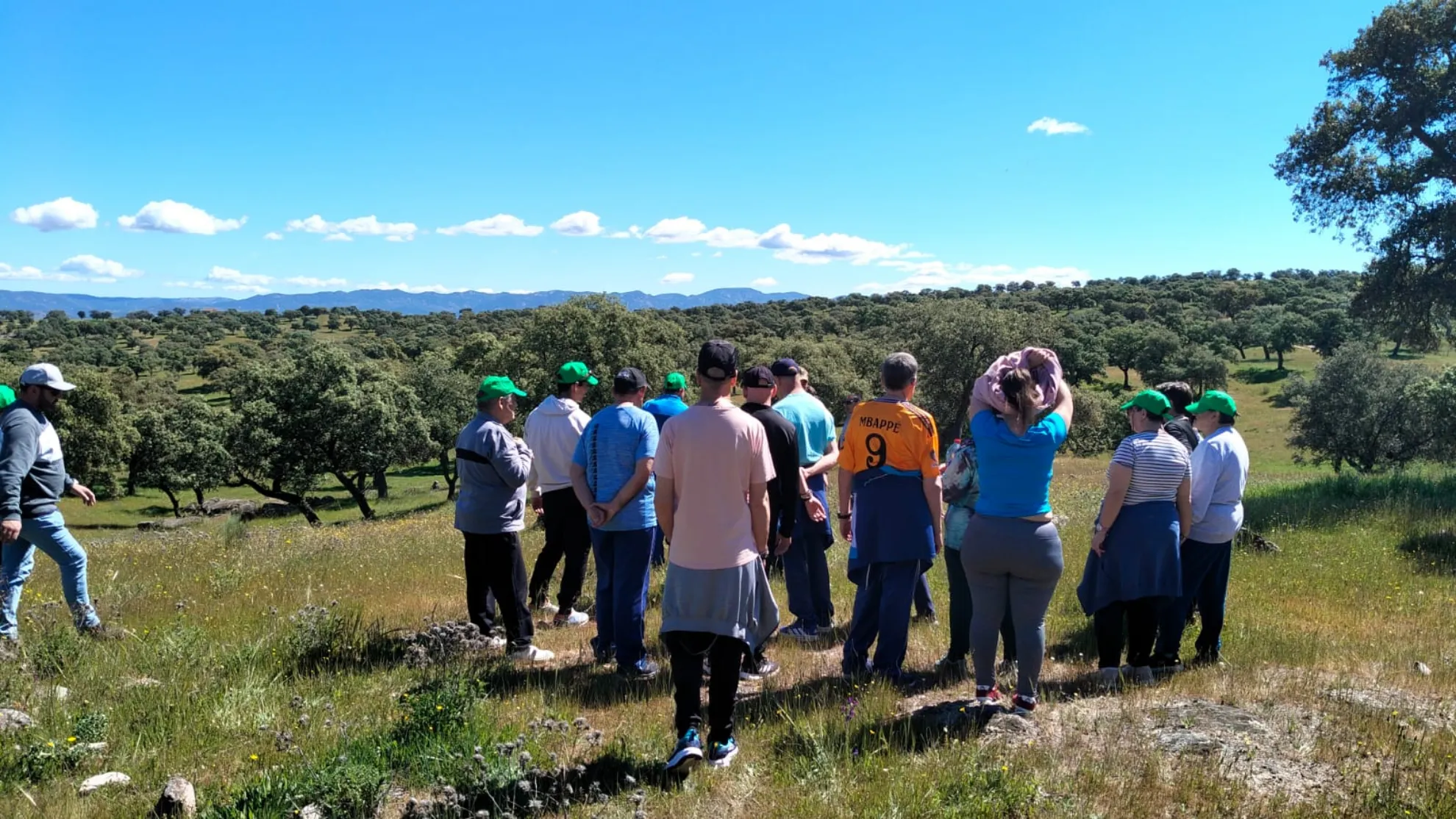 Dehesa y caminos rurales